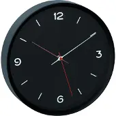 TFA-Dostmann 60.3056.01 black Analogue Wall Clock