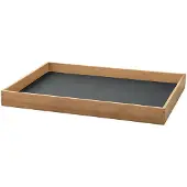 Lind DNA Even tiikkitarjotin square M Nupo anthracite
