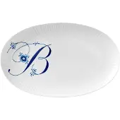 Royal Copenhagen - Alphabet Collection Lautanen soikea 23 cm B