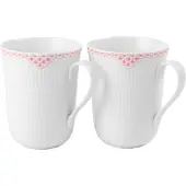 Royal Copenhagen - Coral Lace Muki 33 cl 2 kpl