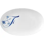 Royal Copenhagen - Alphabet Collection Lautanen soikea 23 cm F