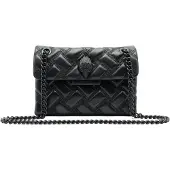 Kurt Geiger for woman. 7376600109 Mini Kensington leather bag black (OSFA), Casual