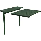 Cane-Line Bliss jatkolevy ja jalat 81x130 cm Dark green