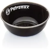 Petromax Enamel Bowls Black 2 Pieces (1 Litre) Black Keittiötarvikkeet & tarjoiluastiat OneSize