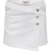 Only Kids Kogjenny Skort Dnm Pim020 Noos - White - 140
