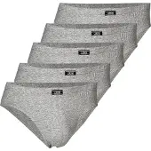 JBS 5-Pack Mini Slip Gots. - Grey - S