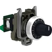 Schneider Electric Harmony-potentiometri, jossa on sisäänrakennettu 10 kOhm, XB4BD912R10K