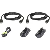 Aten – Cable KIT DUAL DisplayPort 1.2 /USB/SP (2L-7D02UDPX5)