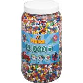 HAMA Beads Midi 13000 Mix (väri 00) silityshelmipurkki