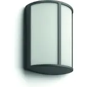 Philips myGarden Stock ulkoseinävalaisin 5,5W, Seinävalaistus ulkotiloihin, Antrasiitti, Metalli, IP44, Patio, Puutarha, II