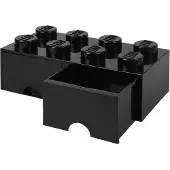 LEGO 8-nastainen musta'säilytyspalikkalaatikko 5006248