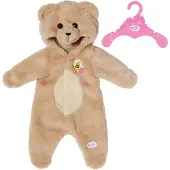Baby Born Bear Suit 43Cm - Multi/patterned - ONE SIZE