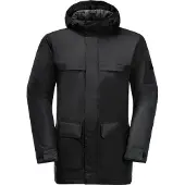 Jack Wolfskin Men's Winterlager Parka - Miesten vedenpitävä toppatakki parkatakki