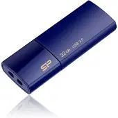 Silicon Power Blaze B05, 32 GB, USB A-tyyppi, 3.2 Gen 1 (3.1 Gen 1), Liuku, 9,2 g, Sininen (SP032GBUF3B05V1D)