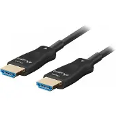 Lanberg HDMI 2.1 Kaapeli Optical Musta 8k - 48Gbps - 10m