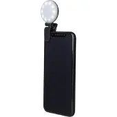 Celly SELFIE FLASH LIGHT BLACK (CLICKLIGHTBK)