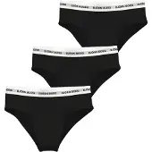 Björn Borg Women's Logo Highwaist Brief 3p Multipack 1 Alusvaatteet S