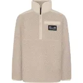 Didriksons Kids' Exa Half Zip Beach Beige Välikerrospuserot 170