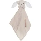 Teddykompaniet Diinglisar Bunny Musliini Comfort Peitto Greige Greige One Size Harmaa One Size Pojat, Tytöt