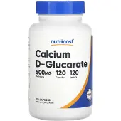 Nutricost Kalsium D-glukaraatti -kapselit (120 kapselia)