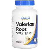 Nutricost , Valerian Juuri, 4,000 mg, 120 Pienokset (2,000 mg per Pienokki)