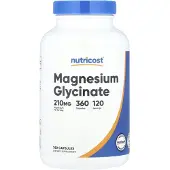 Nutricost - Magnesiumglysinaatti 210 mg (360 kapselia)