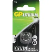GP Lithium Cell Battery CR1/3N/2L76, 3V, 1-pack