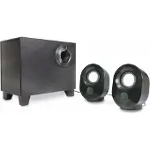 Logilink SP0045, 2.1 kanavaa, 9 W, Universaali, Musta, RoHS, 3,6 W