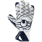 Uhlsport Maalivahdin Hanskat Supersoft Hn - Valkoinen/navy/hopea, koko 11