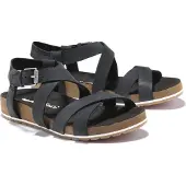 Timberland Women's Malibu Waves Ankle Strap Sandal Jet Black Sandaalit 41
