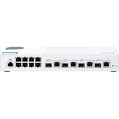 Qnap – 8x1Gbps 4x10G SFP+/NBASE-T webmgd switch (QSW-M408-4C)