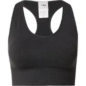 ICANIWILL Soft Seamless Sports Bra Graphite Melange