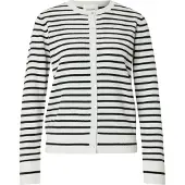 Sofie Schnoor Cissesw Stripe Cardigan - Cream - XL