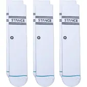 Stance Basic 3 Pack Crew Socks white Koko S