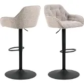 Molecule Brooke baarituoli, beige, 2 kpl