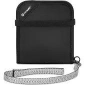 Pacsafe RFIDsafe V100 Bifold Wallet Black OneSize