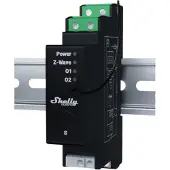 Shelly Wave Pro Shutter, Ikkunaluukkujen ohjain, Musta, Muovi, 40 m, 868,4 MHz, 25 mW (Shelly_W_Pro_Shutter)