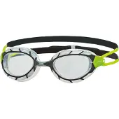 Zoggs Predator Laskettelulasit, black/lime/clear