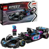 LEGO Speed Champions BWT Alpine F1 Team A524 -kilpa-autolelu - rakennussetti lapsille, pojille ja tyt ille, 10+ ik isille - leluauto F1-faneille