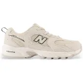New Balance unisex for kids. PZ530V1 Shoes 530 Bungee beige (32), Flat, Laces, Casual, children's fashion