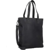 Plevier Retro Jackson Shopperit Nahka 31 cm Kannettavan tietokoneen taskun syvyys Musta