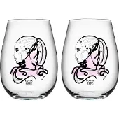 Kosta Boda - All About You Tumbler Lasi 57 cl 2 kpl Love You