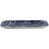 Tokyo Design Studio - Japonism Carp Lautanen 28,5x14 cm Blue