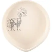 Skandino - Muumi Lasten lautanen kalteva 16x17 cm Primadonnan hevonen