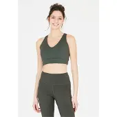 Athlecia Dilraba W Sports Bra - Khaki green - L