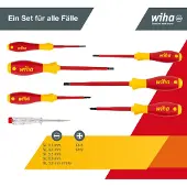 Wiha Ruuvimeisselisetti SoftFinish; 7 kpl.