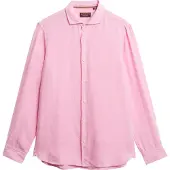 Superdry Vacation Linen Pitkähihainen Kauluspaita
