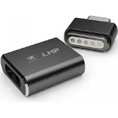 LMP MAGNETIC SAFETY ADAPTER USB-C Space Gray | MacBook