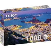 Enjoy Puzzle ENJOY Rio de Janeiro by Night, Brazil 1000p palapeli
