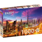 Enjoy Puzzle ENJOY Morning Over Dubai Downtown 1000p palapeli